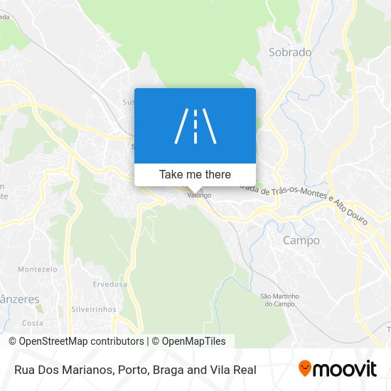 Rua Dos Marianos mapa