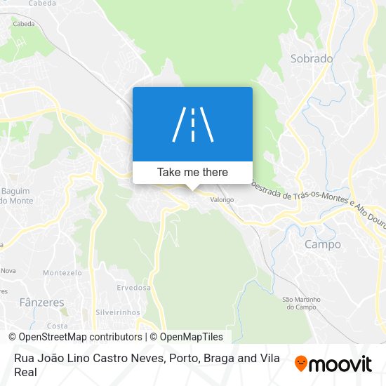 Rua João Lino Castro Neves map