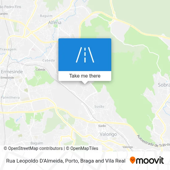 Rua Leopoldo D'Almeida map