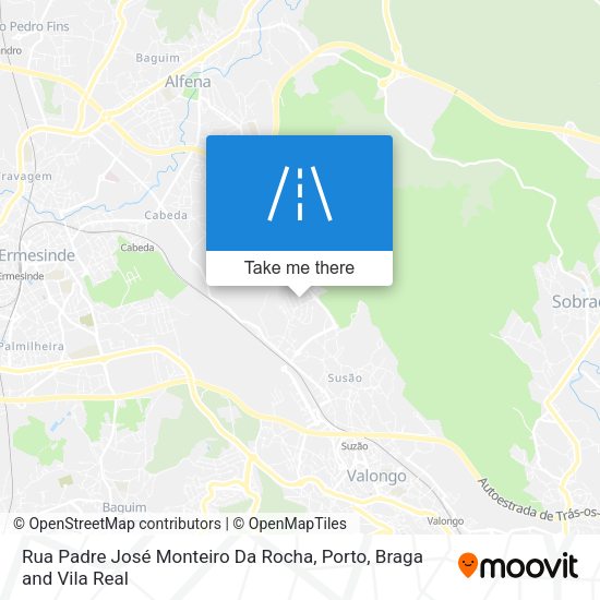 Rua Padre José Monteiro Da Rocha mapa