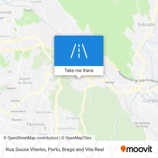 Rua Sousa Viterbo map