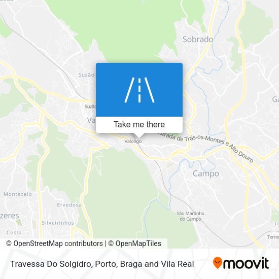 Travessa Do Solgidro mapa