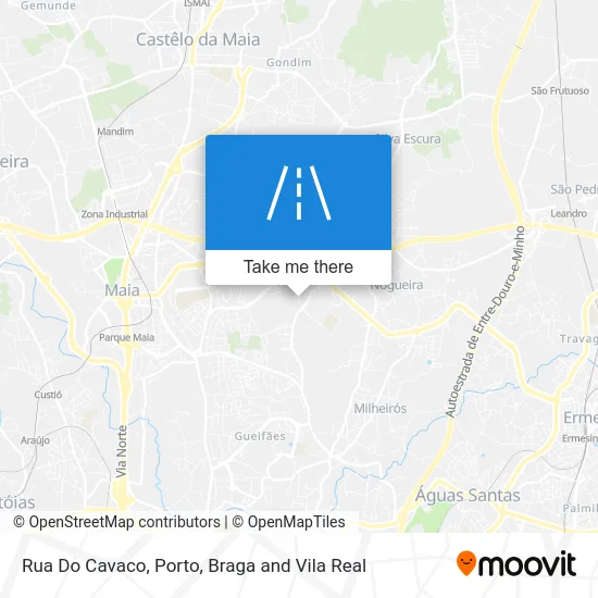 Rua Do Cavaco map