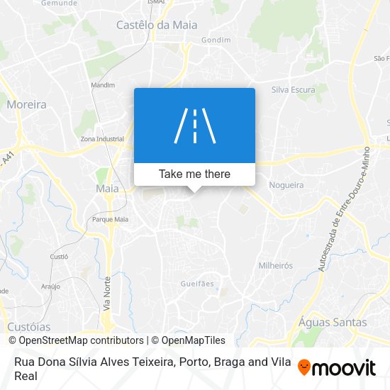 Rua Dona Sílvia Alves Teixeira map