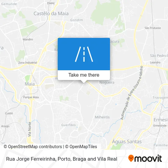 Rua Jorge Ferreirinha map