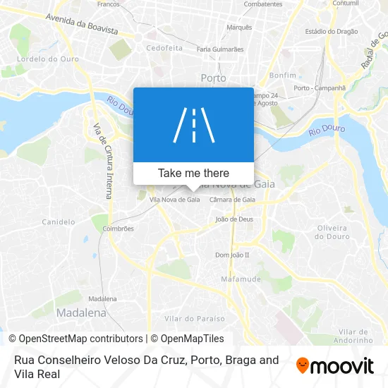 Rua Conselheiro Veloso Da Cruz map