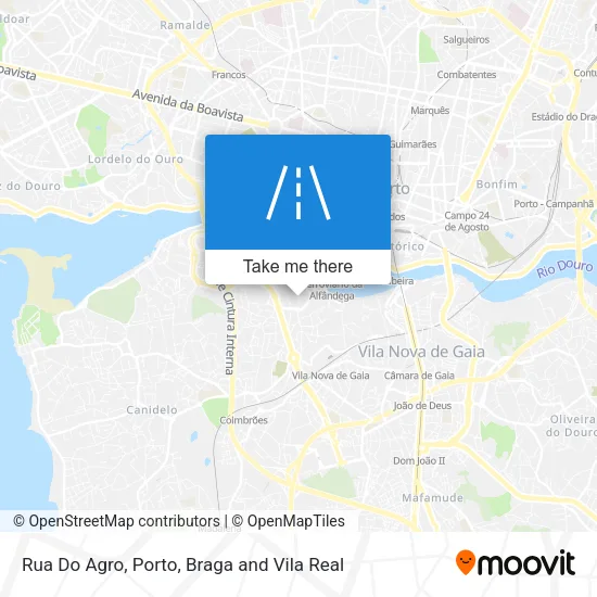 Rua Do Agro map