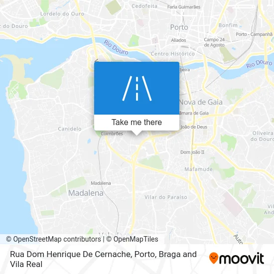 Rua Dom Henrique De Cernache map