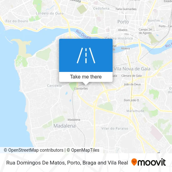 Rua Domingos De Matos map