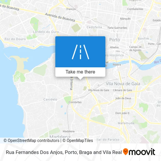 Rua Fernandes Dos Anjos map