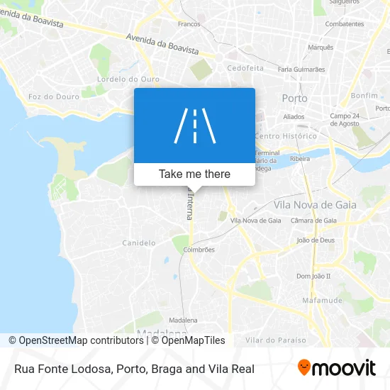 Rua Fonte Lodosa map