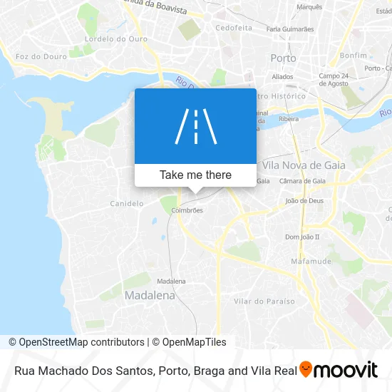 Rua Machado Dos Santos map