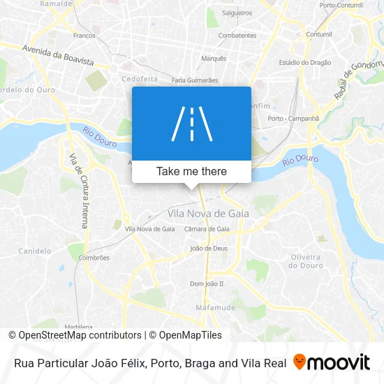 Rua Particular João Félix map