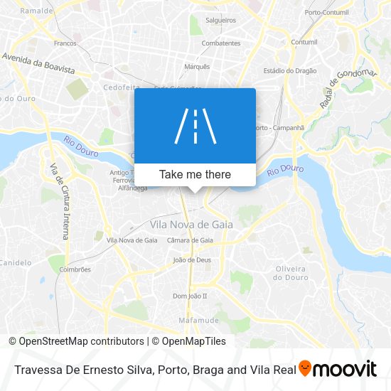 Travessa De Ernesto Silva map