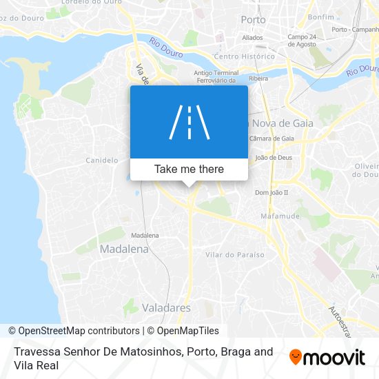 Travessa Senhor De Matosinhos mapa