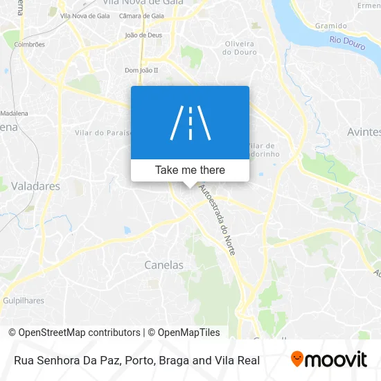 Rua Senhora Da Paz map