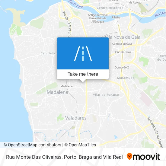 Rua Monte Das Oliveiras map