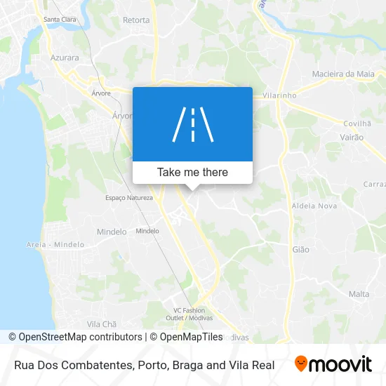 Rua Dos Combatentes map