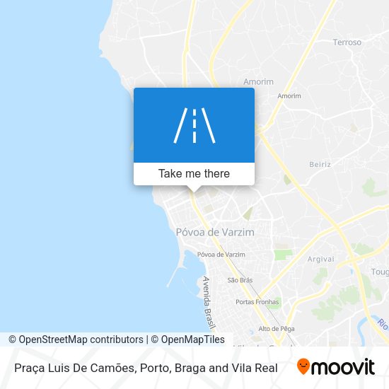 Praça Luis De Camões map