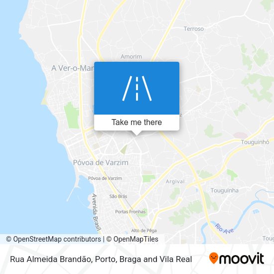 Rua Almeida Brandão map