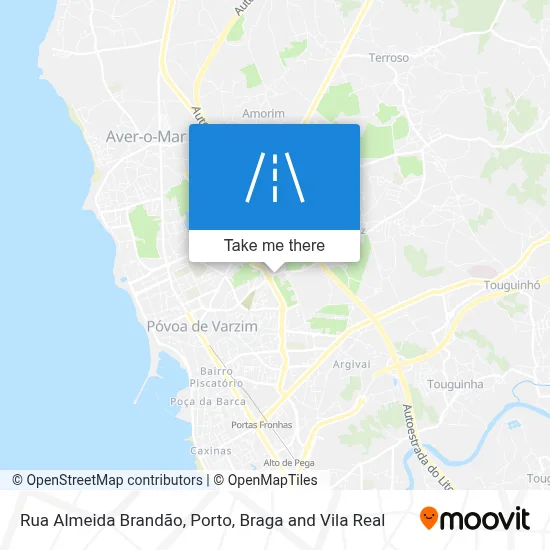Rua Almeida Brandão map