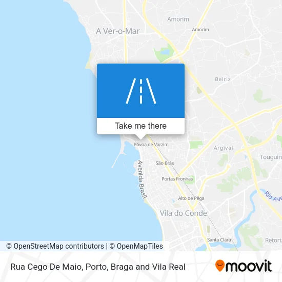 Rua Cego De Maio map