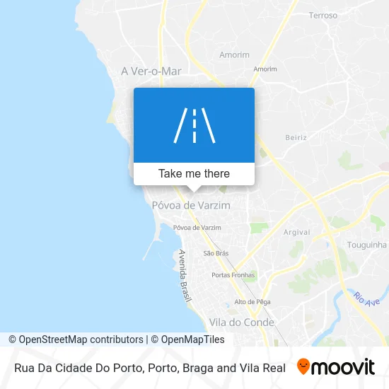 Rua Da Cidade Do Porto map