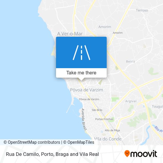 Rua De Camilo mapa