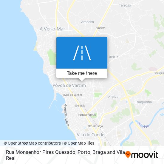 Rua Monsenhor Pires Quesado map