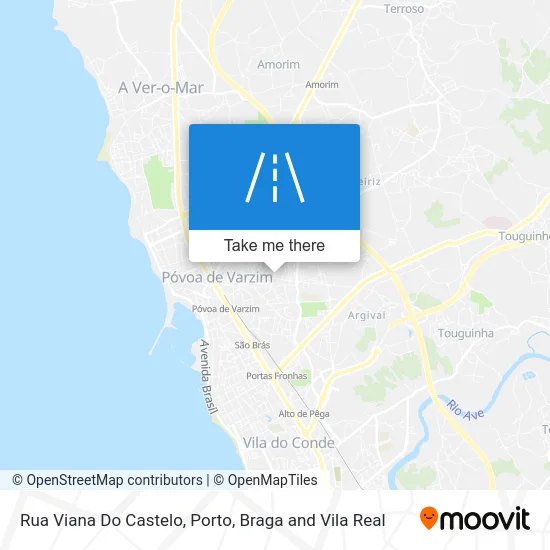 Rua Viana Do Castelo map