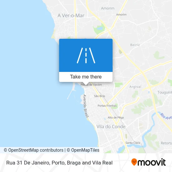 Rua 31 De Janeiro map