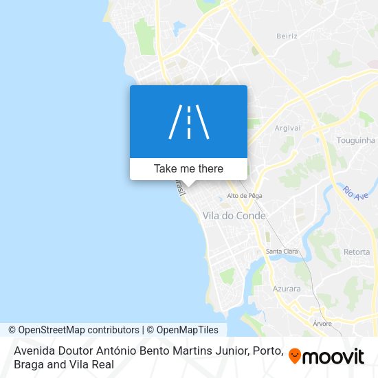 Avenida Doutor António Bento Martins Junior map