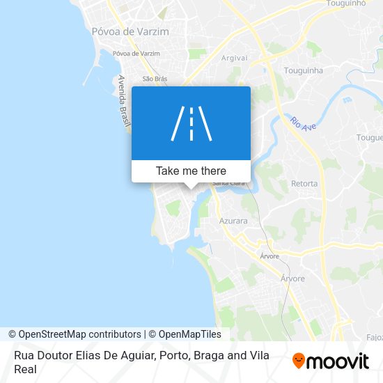 Rua Doutor Elias De Aguiar mapa
