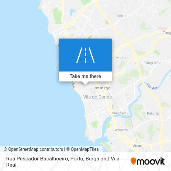 Rua Pescador Bacalhoeiro map