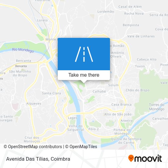 Avenida Das Tílias map