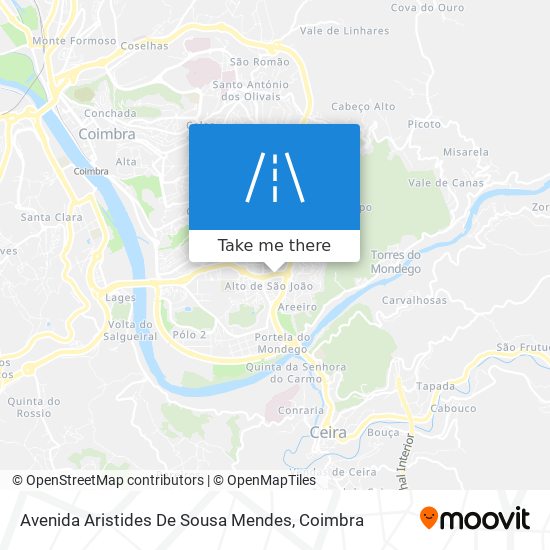 Avenida Aristides De Sousa Mendes map