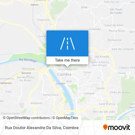 Rua Doutor Alexandre Da Silva map