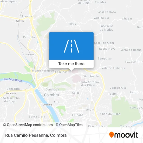Rua Camilo Pessanha map