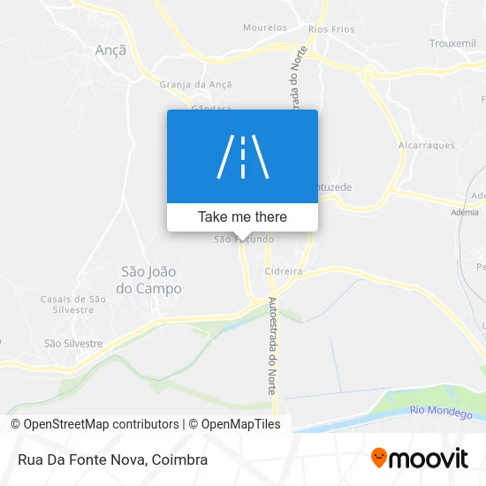 Rua Da Fonte Nova map