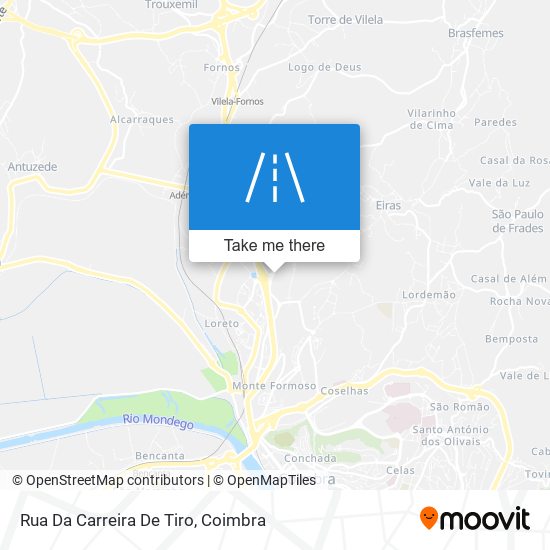 Rua Da Carreira De Tiro map