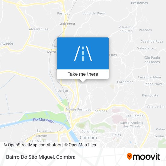 Bairro Do São Miguel mapa