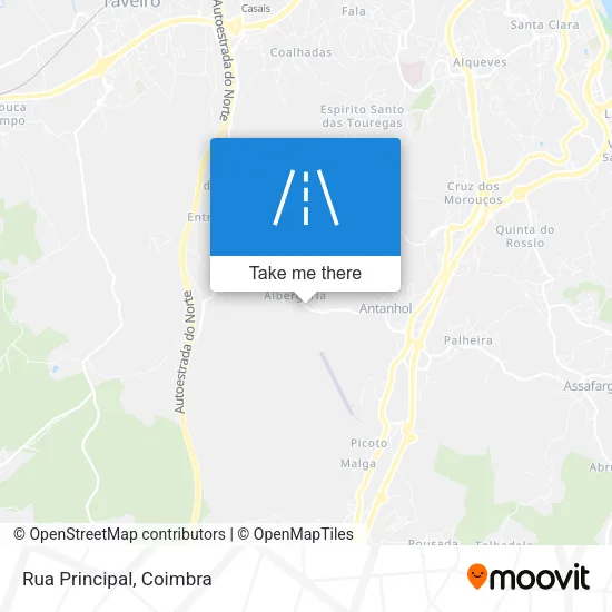 Rua Principal map