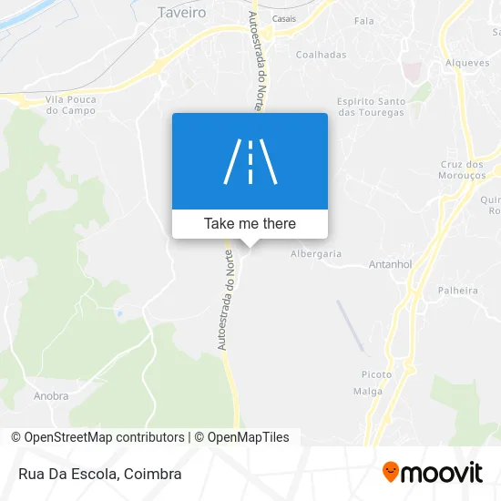 Rua Da Escola map