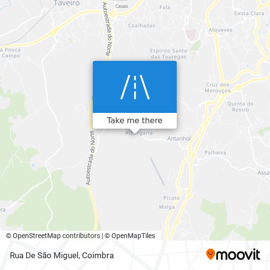 Rua De São Miguel map