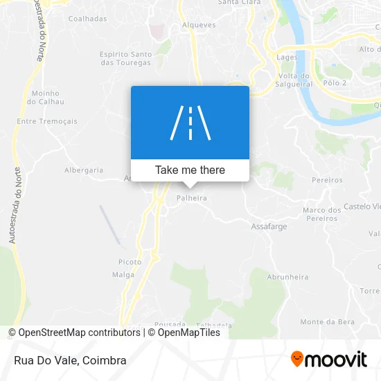 Rua Do Vale map