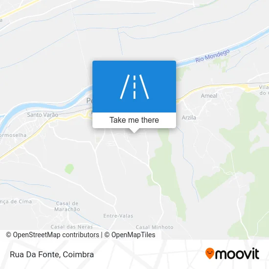 Rua Da Fonte map