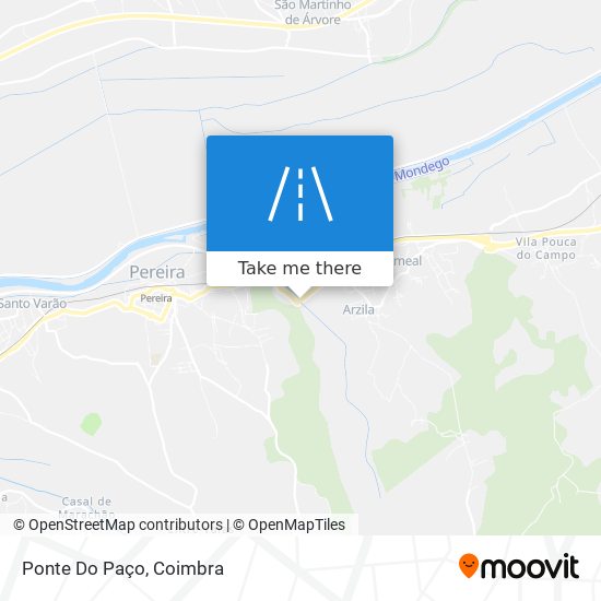 Ponte Do Paço map