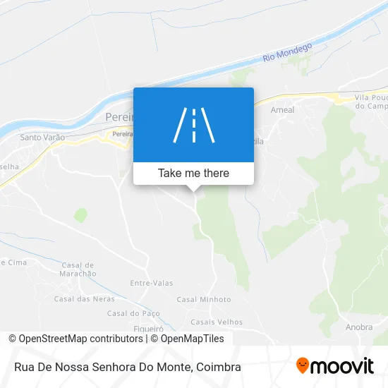 Rua De Nossa Senhora Do Monte map