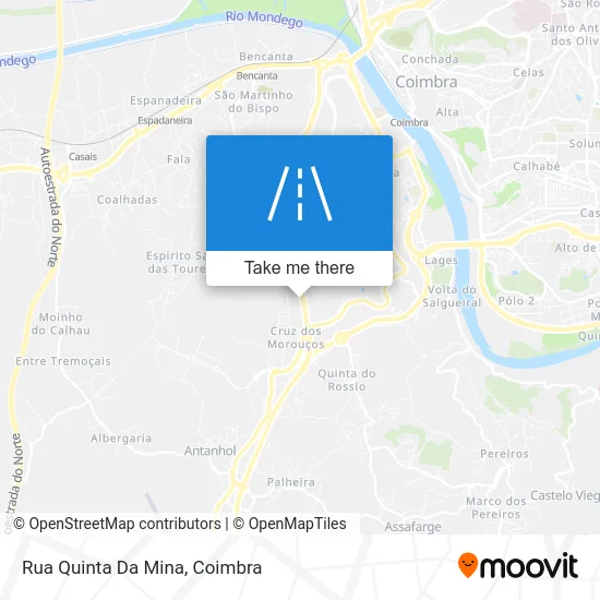 Rua Quinta Da Mina map