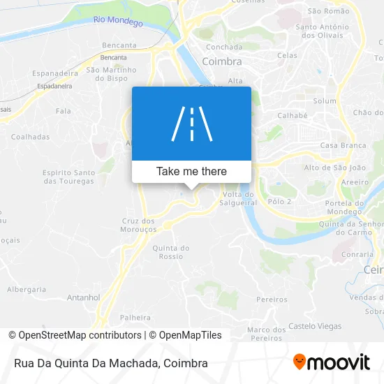 Rua Da Quinta Da Machada map